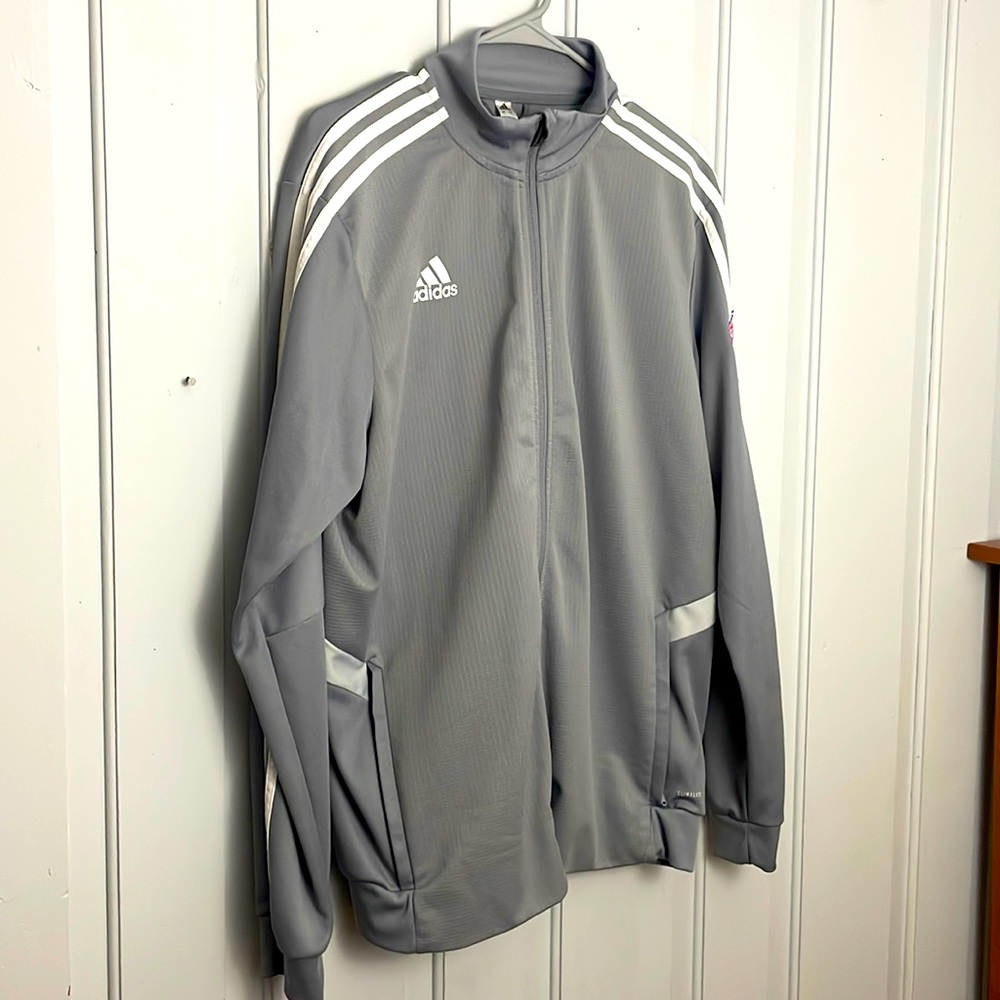 Adidas men’s zip warm up jacket